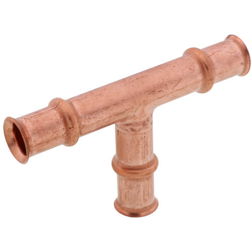 Main product image of 3/8" Refrigerant Copper Press Tee, 3091060606111