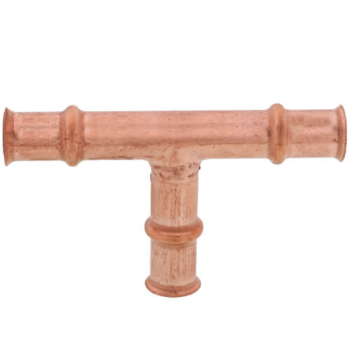 Main product image of 3/8" Refrigerant Copper Press Tee, 3091060606111