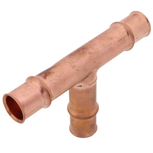 5/8" Refrigerant Copper Press Tee