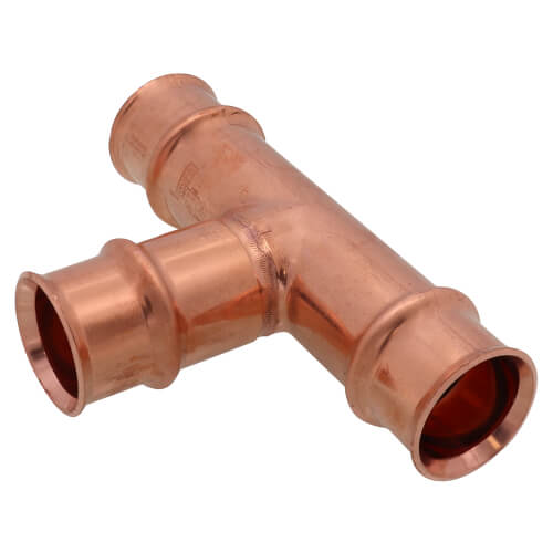 1" Refrigerant Copper Press Tee