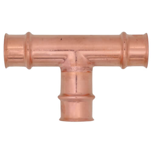 1" Refrigerant Copper Press Tee