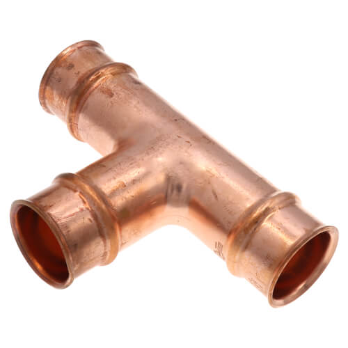 1-1/8" Refrigerant Copper Press Tee
