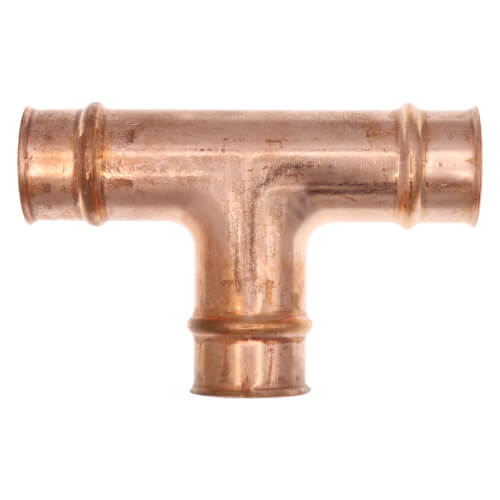 1-1/8" Refrigerant Copper Press Tee