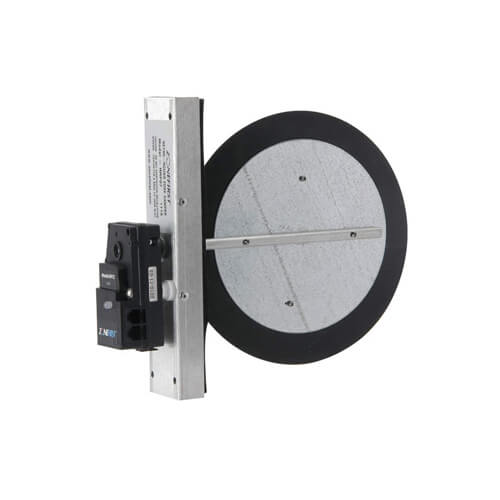 RRP6 ZoneFirst RRP6 6" RetroRound Insertable Damper w/ PlugIn Damper Actuator, 12Vdc