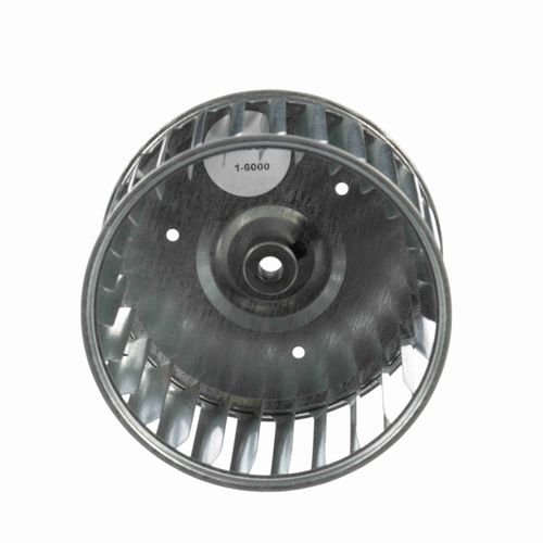Main product image of Single Inlet 4-3/4" Dia. 3" Width Wheel, 1-6000