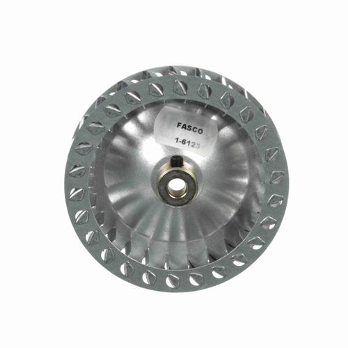 Main product image of Single Inlet 4" Dia. 7/8" Width Wheel, 1-6123