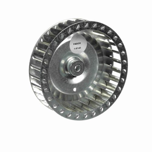 Main product image of Single Inlet 5-3/4" Dia. 1-1/2" Wheel, 1-6143