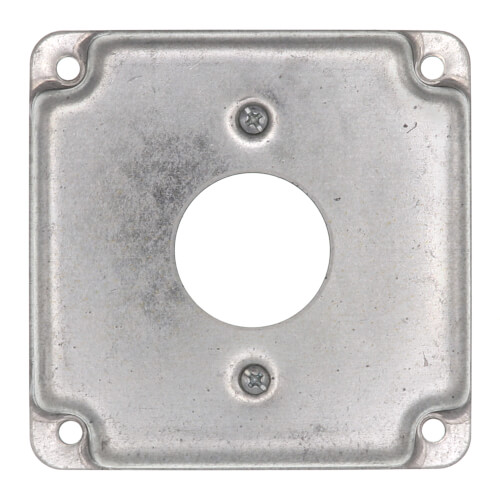 Main product image of 4" Square Surface Cover for One Single Flush Receptacle