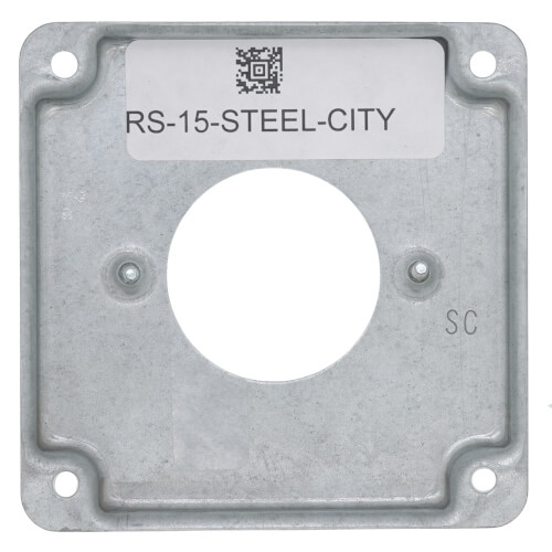 Main product image of 4" Square Surface Cover for #3330-30A 250V Twist-Lock