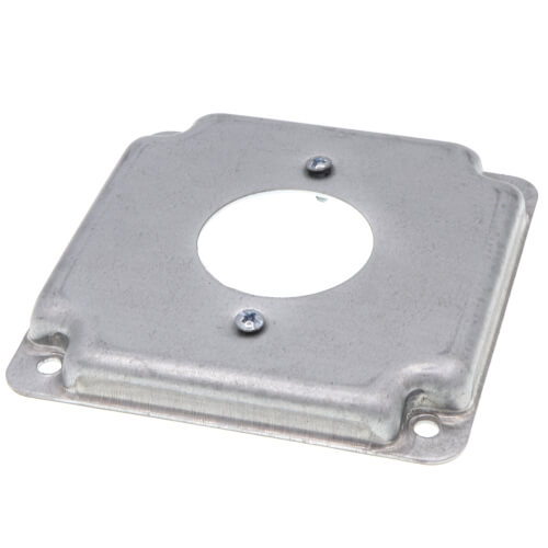 4" Square Surface Cover for One 4-Wire Twist-Lock Single Receptacle