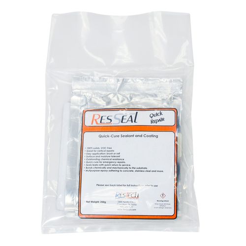 Main product image of ResSeal Quick Repair Fast Setting Trowelable Sealant & Coating, Quick Cure Repair Compound (250g Bag)