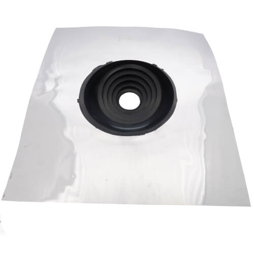 Main product image of 2-3/4" to 8" Rectangular Standard Residential Master Flash, Model #1 (Black EPDM)