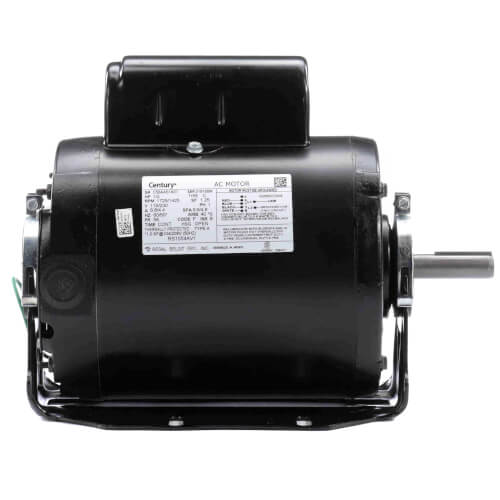 Main product image of 6-1/2" Capacitor Start Resilient Base, Sleeve Bearing Motor (115/230V, 1725/1425 RPM, 1/2 HP)