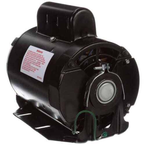 Main product image of 6-1/2" Capacitor Start Resilient Base Motor w/ Sleeve Bearing (208-230/115V, 3450 RPM, 3/4 HP)
