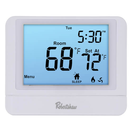 Main product image of Digital Programmable Touchscreen Wall Thermostat (1 Heat/1 Cool)