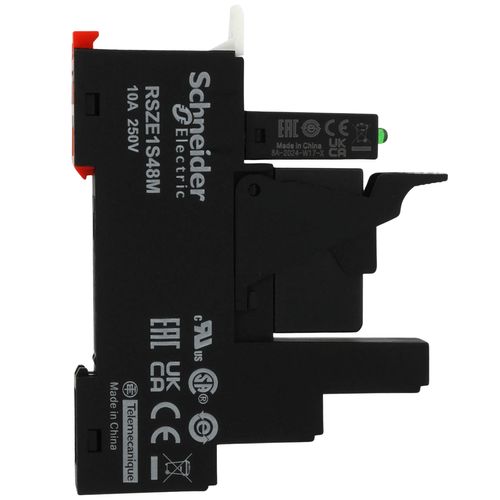Main product image of Harmony Electromechanical Interface Plug-In Relay, Pre-Assembled (8A, 2 CO w/ LED, 24 VDC)