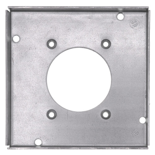 Main product image of 4-11/16" Square Surface Cover for One 30-50A Dryer or Range Receptacle