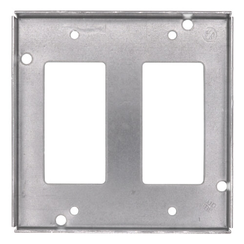 Main product image of 4-11/16" Square Surface Cover for Two Ground Fault Receptacles