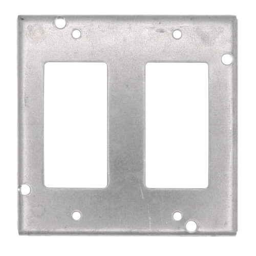 Main product image of 4-11/16" Square Surface Cover for Two Ground Fault Receptacles