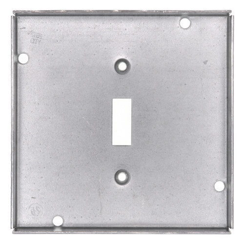 Main product image of 4-11/16" Square Surface Cover for One Toggle Switch