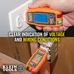 Main product image of GFCI Receptacle Tester with LCD