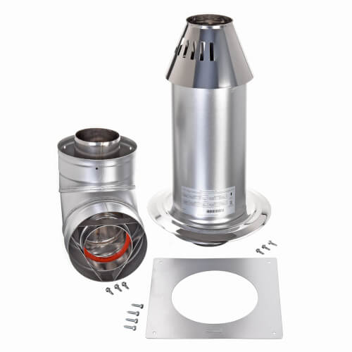 Main product image of Horizontal Vent-Cone Termination Kit (2 in. x 6 in. Wall)