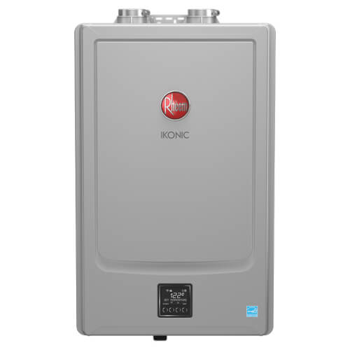 Main product image of IKONIC High-Efficiency 10.0 GPM Indoor Condensing Tankless Natural Gas Water Heater with Recirculation Pump, RTGH-SR10I