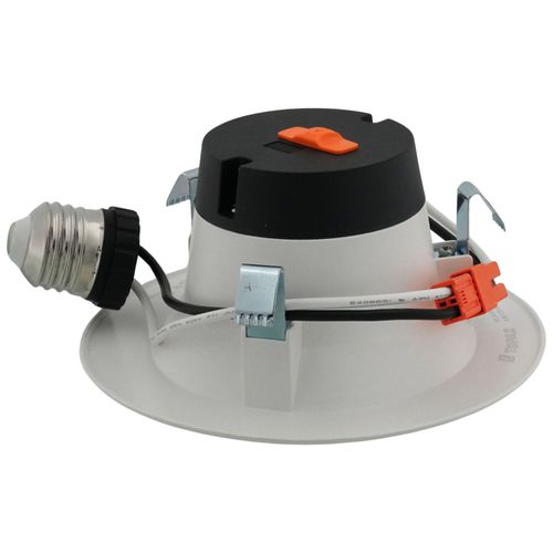 Main product image of 4" Performance 5 CCT Selectable Round LED Recessed Downlight, Baffle Trim - White (6.5W)