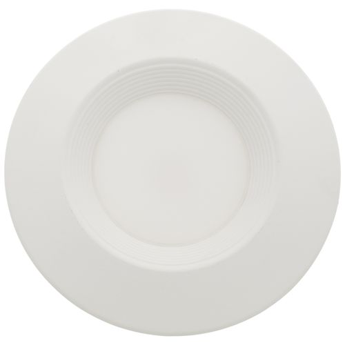 Main product image of 6" LED Recessed Retrofit Downlight, 8W, 3000K, 90 CRI, Round Baffle Trim (White)