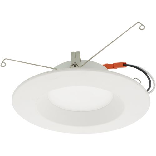 Main product image of 6" Economy LED Recessed Retrofit Downlight, 8W, 4000K, 90 CRI, Round Smooth Trim (White)