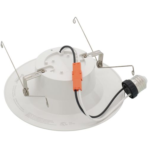 Main product image of 6" Economy LED Recessed Retrofit Downlight, 8W, 4000K, 90 CRI, Round Smooth Trim (White)