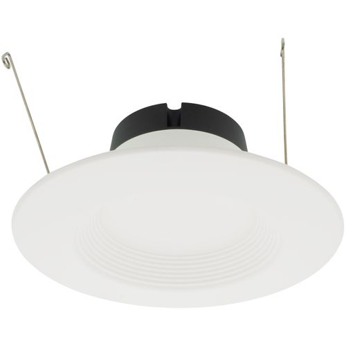 Main product image of 6" Performance 5 CCT Selectable Round LED Recessed Downlight, Baffle Trim - White (9W)