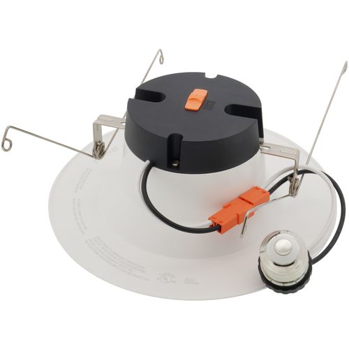 Main product image of 6" Performance 5 CCT Selectable Round LED Recessed Downlight, Baffle Trim - White (9W)