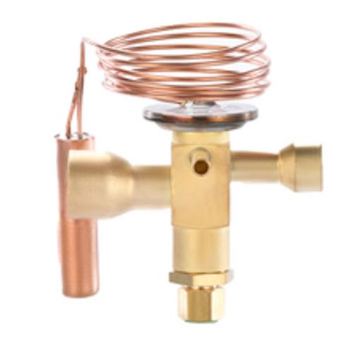 Main product image of CO Series 3/8" x 1/2" x 1/4" Flare-Solder-Solder Changeable Orifice R-134A Thermal Expansion Valve w/ 60" Capillary