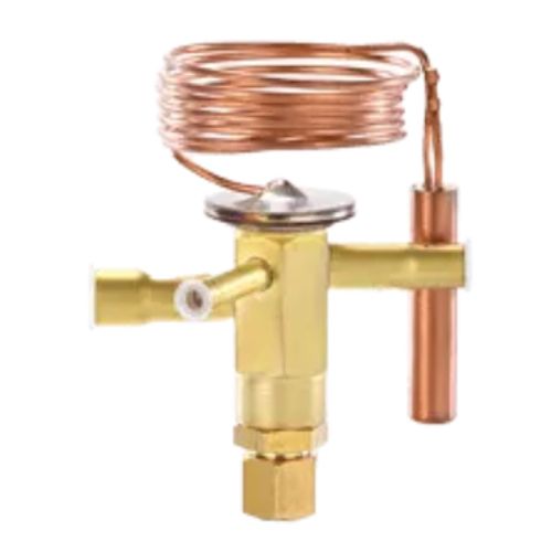 Main product image of CV Series 3/8" x 1/2" x 1/4" Solder R-22 Thermal Expansion Valve w/ Check Valve, 60" Capillary (4 Ton)