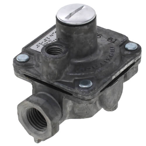 Main product image of 1/4" Poppet Style Gas Regulator w/ Vent Limiting Orifice (65,000 BTU)