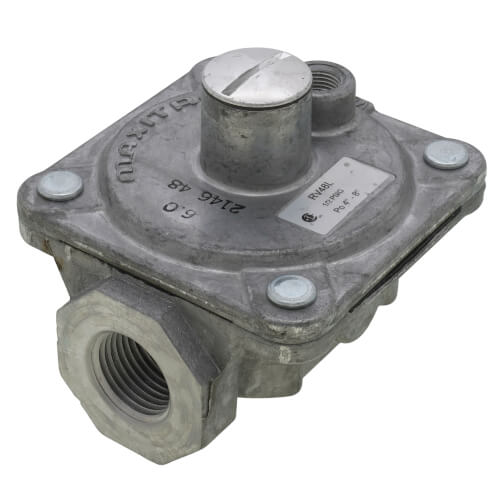 Main product image of 1/2" Poppet Style Gas Regulator w/ 4" to 8" Outlet Spring