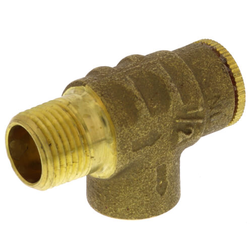 Main product image of 1/2" Brass Relief Valve, Non-Adjustable, 100 PSI (Lead Free)