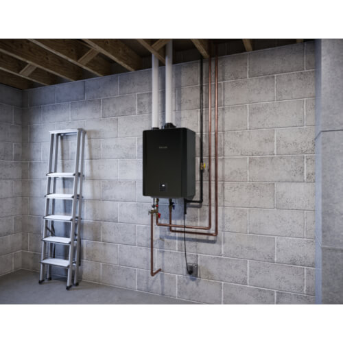 Main product image of RXP160IN 160,000 BTU Condensing Indoor/Outdoor Tankless Water Heater w/ Pump (Natural Gas)