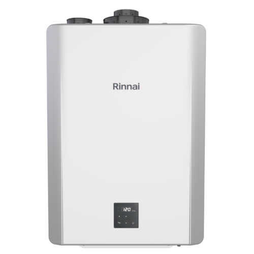 Main product image of RXP160IN 160,000 BTU Condensing Indoor/Outdoor Tankless Water Heater w/ Pump (Natural Gas)