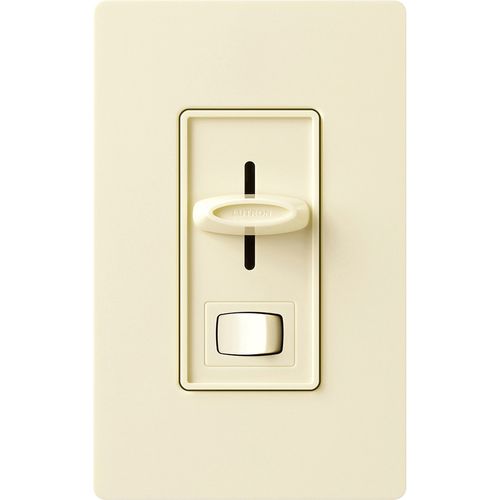 Main product image of Skylark Preset Dimmer w/ On/Off Switch, 1000W, Incand./Halogen Only, 1-Pole/3-Way, 120V, Almond