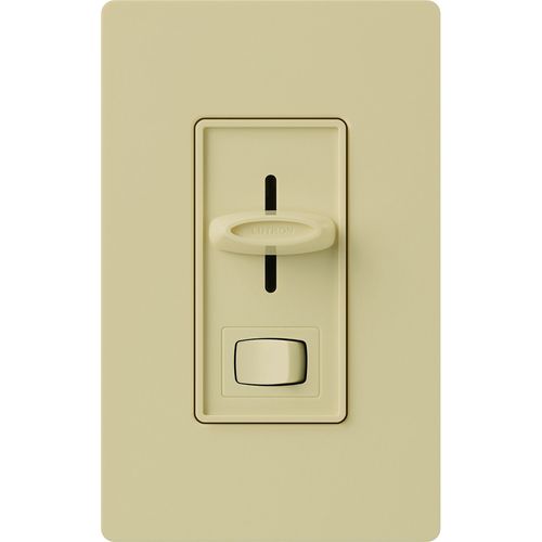 Main product image of Skylark Preset Dimmer w/ On/Off Switch, 1000W, Incand./Halogen Only, 1-Pole/3-Way, 120V, Ivory