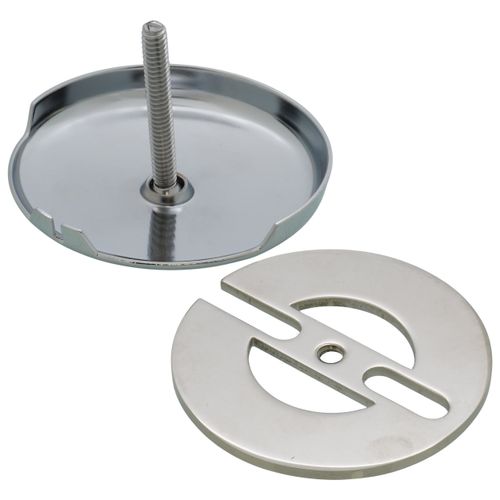 Main product image of 1-5/8" Lift and Turn Bath Drain, Mounting Plate & Screw (Polished Chrome)