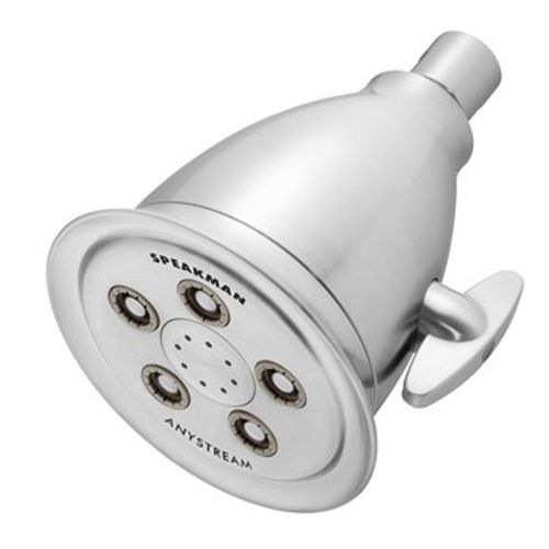 Main product image of Hotel Shower Head, Transitional Design (Brushed Chrome)