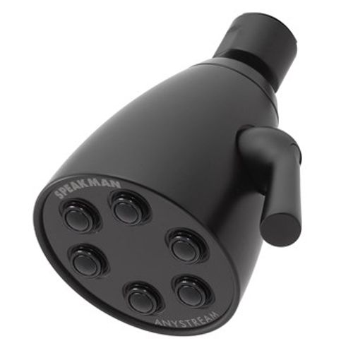 Main product image of Icon Anystream 6-jet Shower Head (Matte Black)