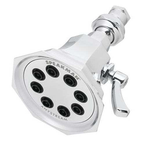 Main product image of Vintage 8 Jet Shower Head, 2.5 gpm (Polished Chrome)