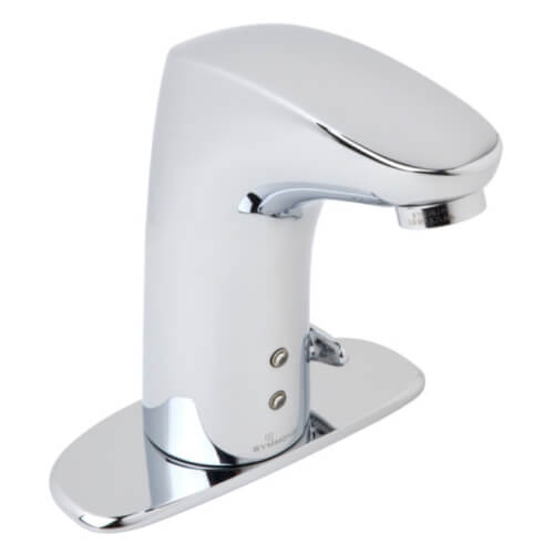 Main product image of 1.5 GPM Ultra-Sense Centerset Battery Powered Sensor Bathroom Faucet with Grid Drain (Chrome)
