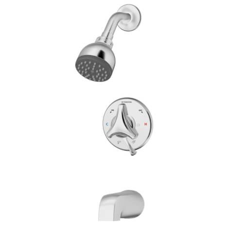 Main product image of Origins Tub/Shower System w/ Secondary Integral Diverter, Tri-Star Handle