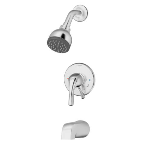 Main product image of Origins Tub/Shower System w/ Secondary Integral Diverter, Metal Lever Handle