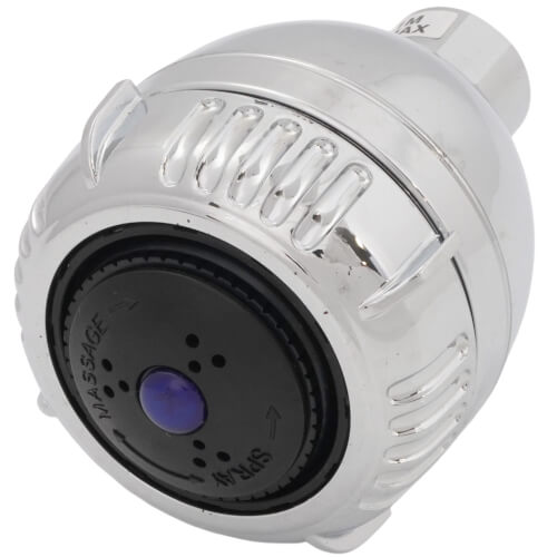 Main product image of Chrome Plated Adjustable Massage Shower Head, 2.5 GPM